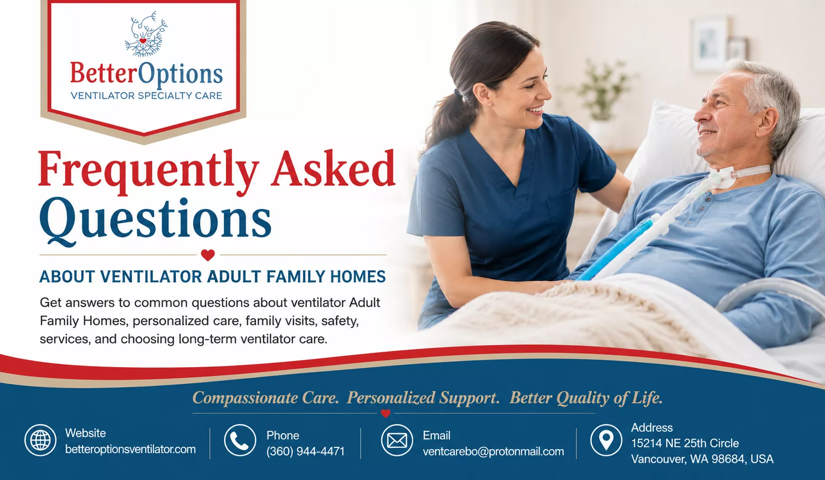 Frequently Asked Questions About Ventilator Adult Family Homes