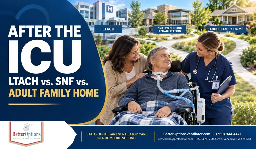 LTACH vs. SNF vs. Adult Family Home: Where Should a Ventilator Patient Go After the ICU?