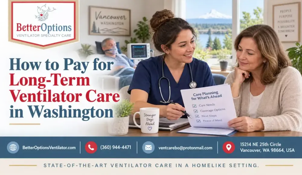 How to Pay for Long-Term Ventilator Care in Washington: Medicare, Medicaid, Insurance and Private Pay
