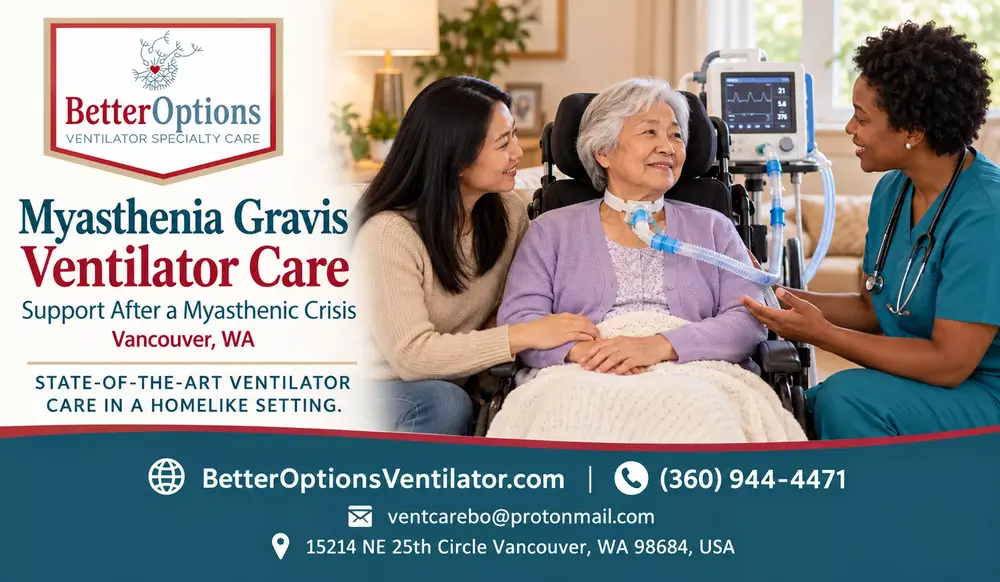 Ventilator Care After a Myasthenic Crisis in Vancouver, WA